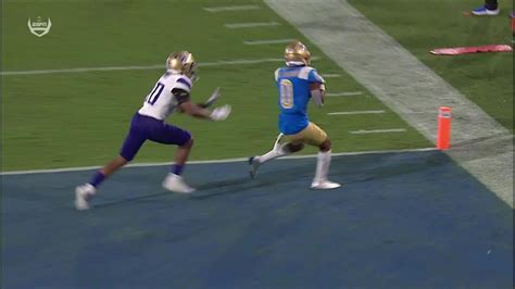 Ucla Turns Int Into Td On The Very Next Play Espn Video