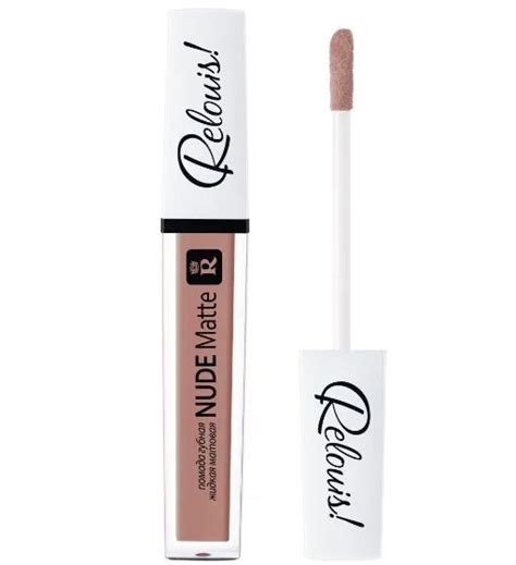Relouis Помада для губ жидкая Nude Matte 24 универсальный бежевый купить с доставкой по