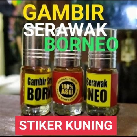 Jual Gambir Serawak Cair Borneo Kalimantan Original Shopee Indonesia