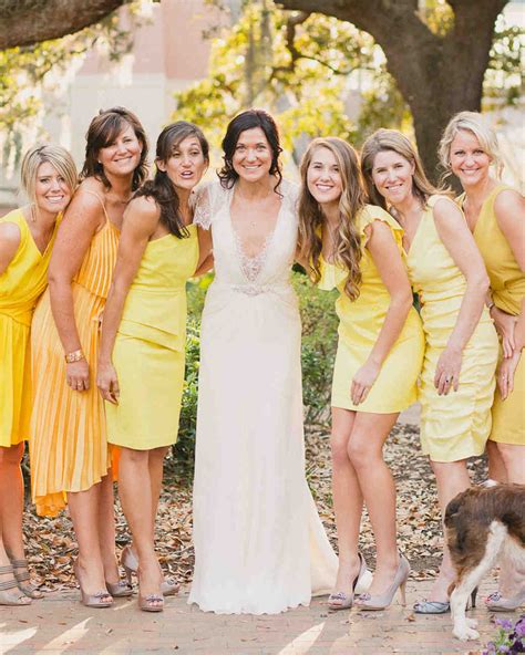 41 Reasons To Love The Mismatched Bridesmaids Look Martha Stewart