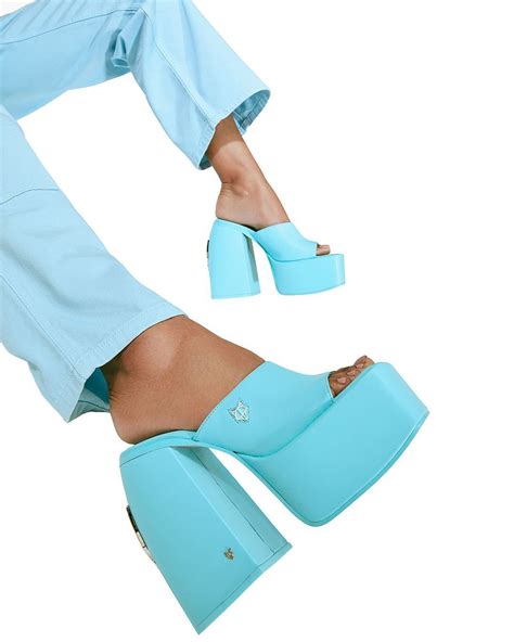 Naked Wolfe On Instagram The Jenna Heel Turquoise