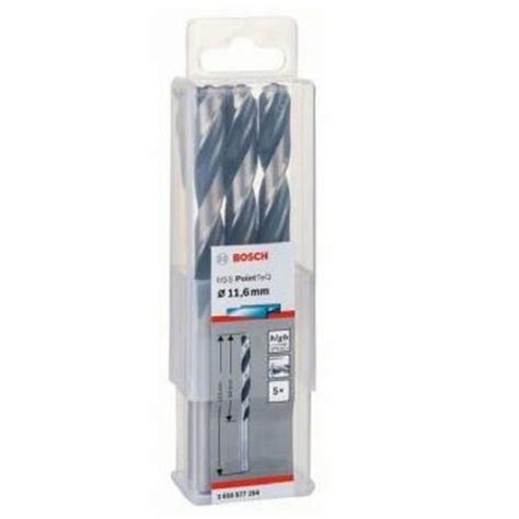 Bosch Hss Spiralna Burgija Pointteq 11 6 Mm Paket Od 5 Komada EPonuda