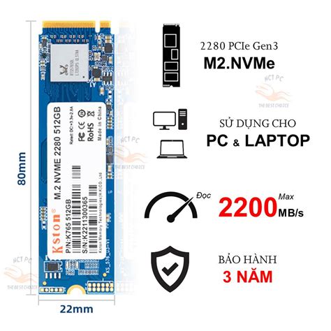 Ổ Cứng SSD M.2 NVMe KSTON SSD 512GB 1TB 256GB 128GB SSD M2 PCIe 3.0 ...
