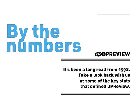 DPReview by the numbers – Seriously Photography