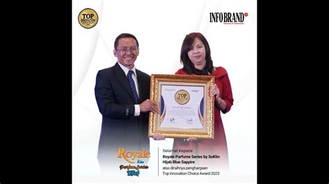 Royale By So Klin Berhasil Sabet Penghargaan Top Innovation Choice