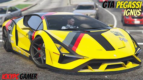 Gta 5 Online Pegassi Ignus Customization And Review Lamborghini Sian