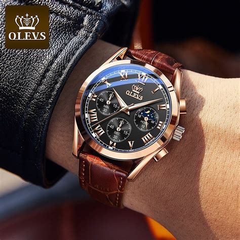 Olevs Waterproof Digital Luxury Automatic Mechanical Watches OLEVS