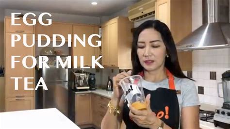 Trending How To Make Egg Pudding For Milk Tea Youtube