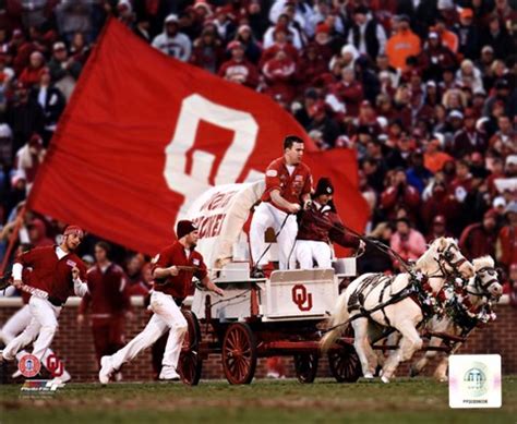 Sooner Schooner Mascot of the Oklahoma Sooners 2007 Fine Art Print by Unknown at FulcrumGallery.com