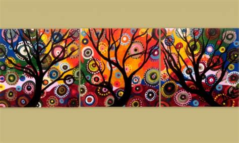 40 Abstract Acrylic Painting Ideas - Bored Art