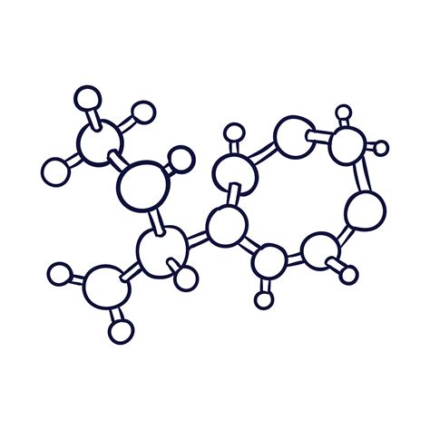 Vector hand drawn molecule structure 38152165 Vector Art at Vecteezy