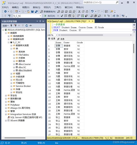 【sql Server】查询和汇总数据库的数据 Sql统计并显示明细 Csdn博客