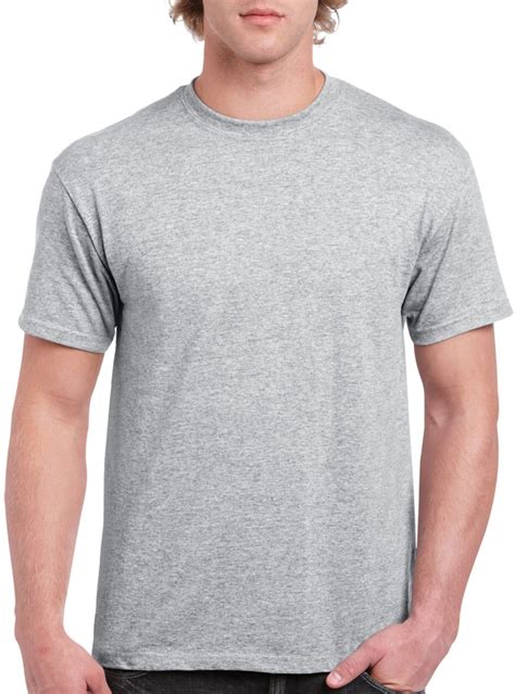 Bulk Irregular Gildan T-Shirts - Sport Grey, Medium