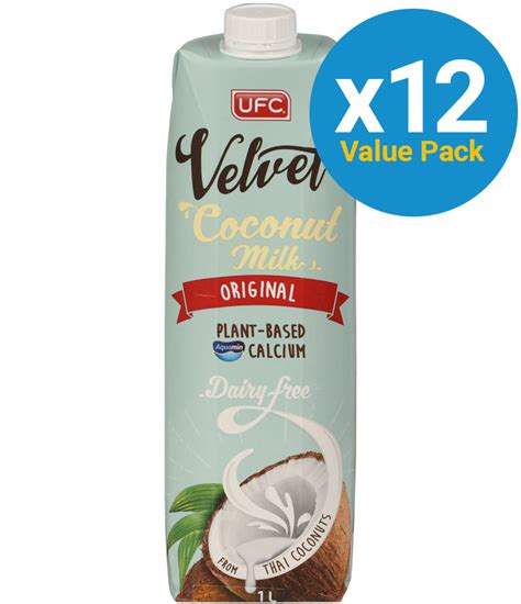 Ufc Velvet Coconut Milk Original 1l 12 Pack At Mighty Ape Nz