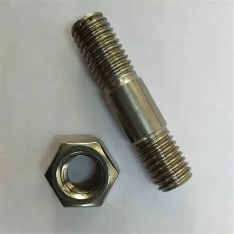 Stainless Steel Half Threaded Stud For Machine Fitting Use At Best