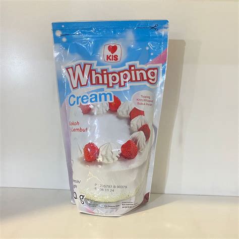 Jual WHIP CREAM BUBUK Merk KIS KIS WHIP CREAM POWDER 900gr Shopee