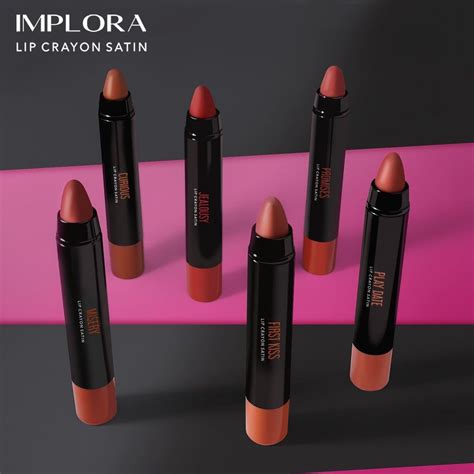 Jual Implora Lip Crayon Satin Shopee Indonesia