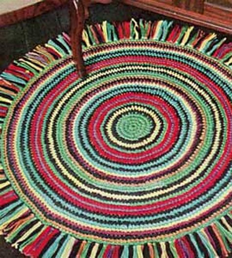 Ravelry: The Crocheted Round Rug pattern by American Thread Company