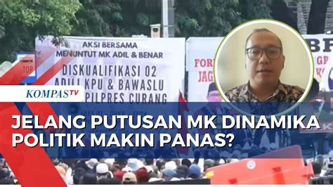 Gejolak Politik Jelang Putusan Sengketa Pilpres MK Makin Panas Ini