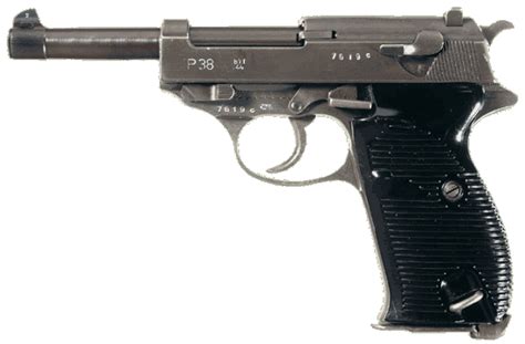 Пистолет Вальтер П38 (Walther P38, 9 mm Pistole 38)