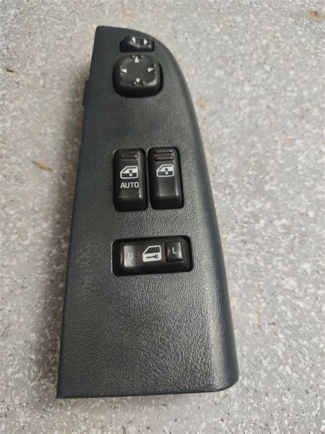 99 02 Silverado Sierra Door Master Power Window Switch Left Driver Graphite Ws3 Ebay