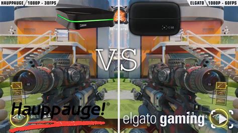 Elgato HD60 VS Hauppauge HD PVR 2 Quality Comparision YouTube