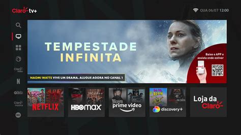 Como filtrar o guia de programação por categoria Claro TV 4K