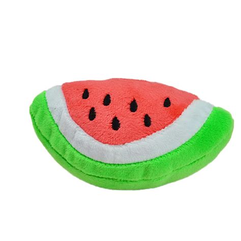 1pieceslot Pet Dog Cat Watermelon Orange Plush Toys Puppy Chew