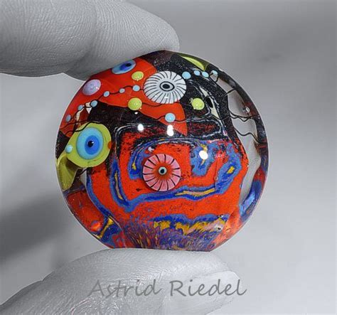 Astrid Riedel Glass Artist August Glass Artists Lampwork Bead