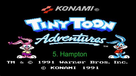 Tiny Toon Adventure Nes Music Hq Youtube