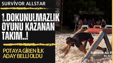 Surv Vor Allstarda Eleme Adayi Bell Oldu Dokunulmazli I Kazanan