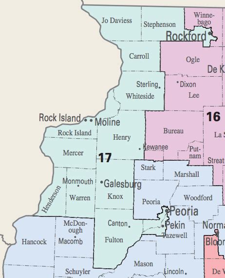 17th Congressional District Map