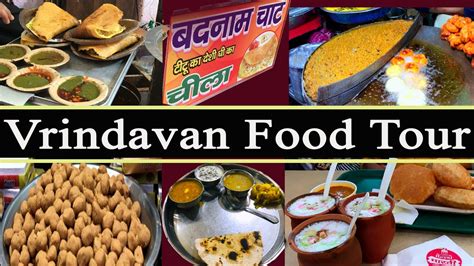 Vrindavan Food Tour Vrindavan Ki Famous Chaat Satvik Thali