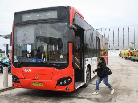 Rute Baru Transjakarta Lrt Pegangsaan Jis Akan Beroperasi Mulai Juli