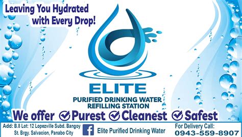 ELITE Purified Drinking Water