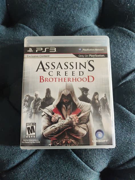 Assassins Creed Brotherhood Sony Playstation 3 Ps3 2010 W Manual 8888346258 Ebay