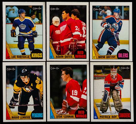 Lot Detail And O Pee Chee Hockey Complete Sets