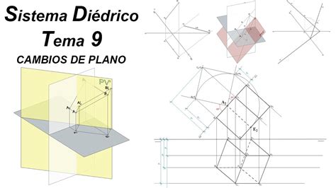 Cambios de Plano en Sistema Diédrico Tema Completo 9 YouTube