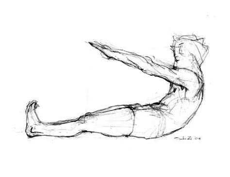 Sketch Treino De Pilates Joseph Pilates Josef Pilates