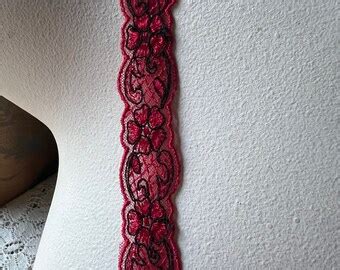 TEAL Lace Embroidered LEAVES Lace For Lingerie Garments Costumes CL 6082 Etsy