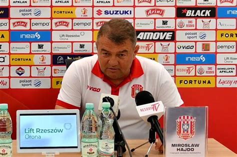 Miros Aw Hajdo Resovia Zna Swoje Miejsce W Szeregu I Doskonale Wiemy