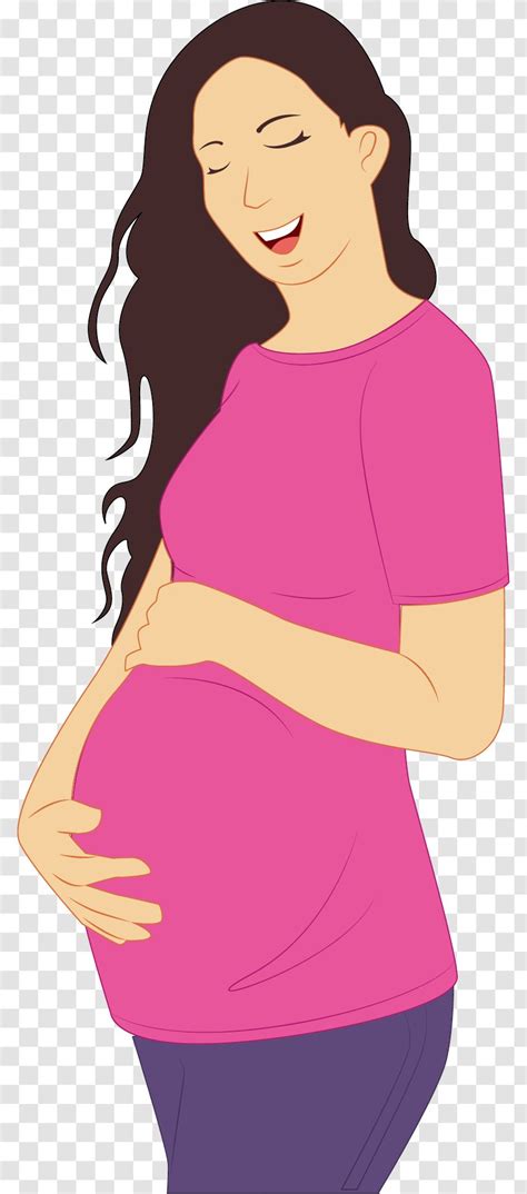 Pregnancy Mother Clip Art Silhouette Vector Illustration Of