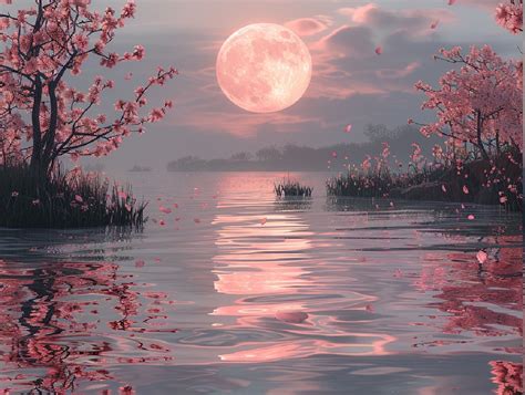 Pink Full Moon 2024 आसमान में कितने घंटों दिखेगा पिंक मून गुलाबी चंद्रमा की अद्भुत खगोलीय घटना