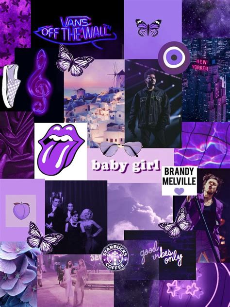 Purple Aesthetic | Aesthetic iphone wallpaper, Iphone wallpaper vintage, Edgy wallpaper