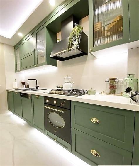 2024 Kitchen Design Trends Modern Schemes Brown Green Palettes