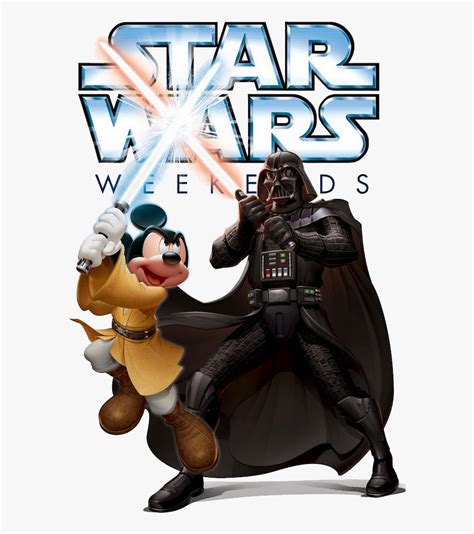 Mickey Mouse Vs Darth Vader Free Transparent Clipart Clipartkey