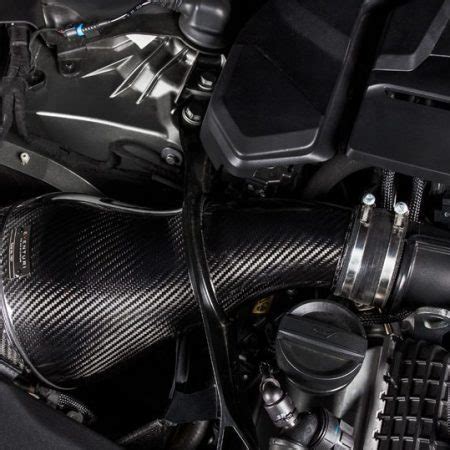 Eventuri Black Carbon Fiber Intake System W Shrouds For F90 Chassis