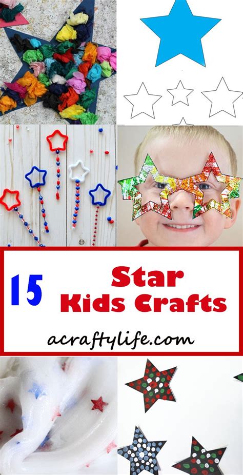 11 Fun and Easy Star Crafts for Preschoolers in 2023 | Preschool crafts ...