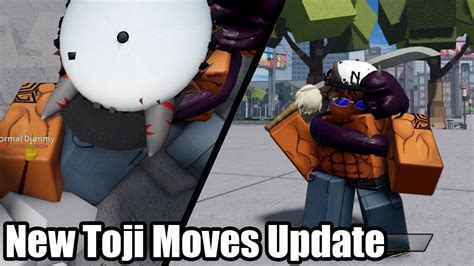 New Toji Moves Update Full Showcase Ii Sorcerer Battlegrounds Youtube