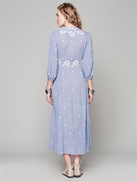 Embroidered Fable Midi Dress Dress Midi Dress Boho Outfits